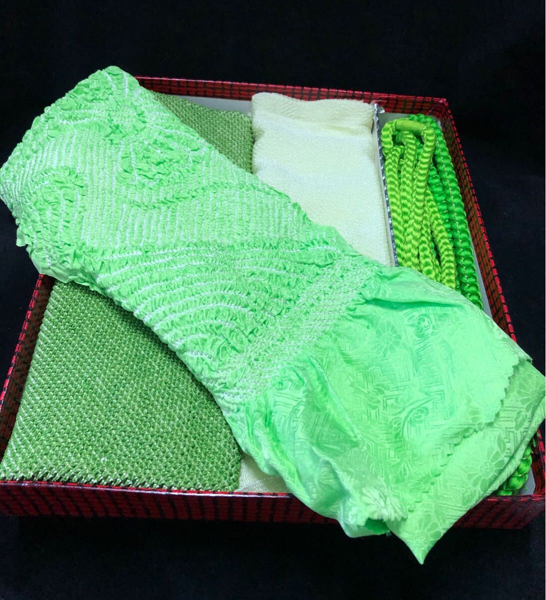 帯〆帯揚げセット　晴れ着の丸昌　80サイズ