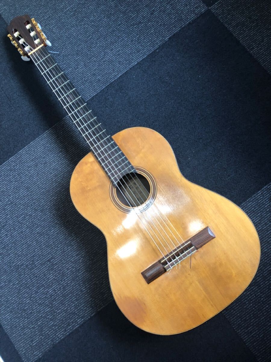 中古 稲葉征司 SEIZI INABA 1963年作　クラシックギター　手工ギター ガットギター　アンティークギター　ケース付き