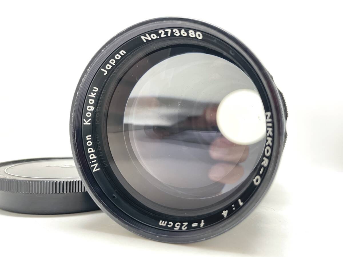 21306●NIKKOR-Q 1:4 f=25cm BRONICA CAMERA