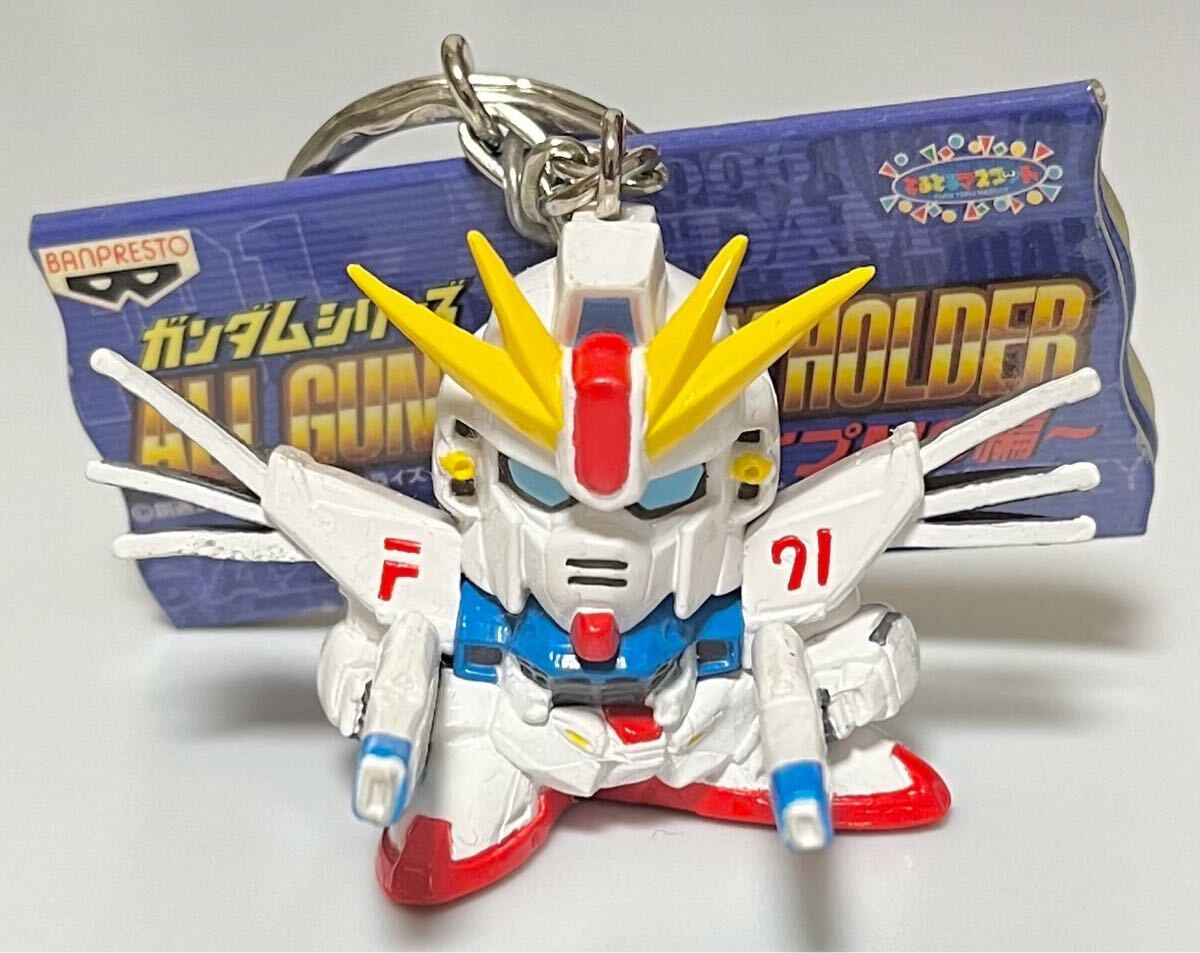 ＊SDガンダム F91 キーホルダー フィギュア ガンダムシリーズ ニュータイプMS編 バンプレスト