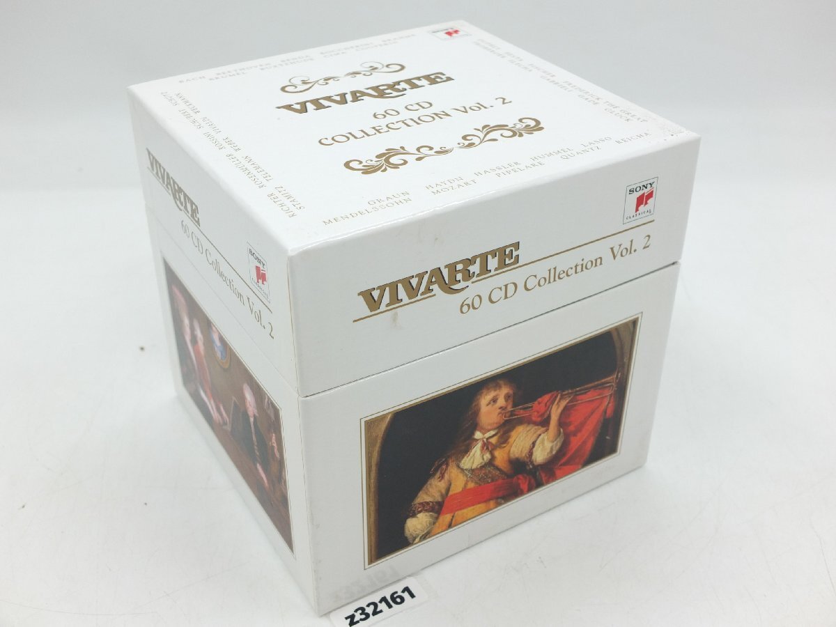 【z32161】VIVARTE ヴィヴァルテ 60CD COLLECTION Vol.2 コレクション第2集 クラシック バッハ ベートーヴェン モーツァルト CD BOX