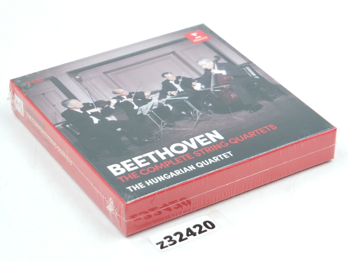【z32420】新品・未開封 Beethoven The String Quartets The Hungarian Quartet ベートーヴェン 弦楽四重奏曲 ハンガリー四重奏団