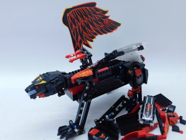 ★小0143 CaDA カダ ブロックキット ラジコン 戦隊ロボ タイガー ブロック ジャンク 32506201