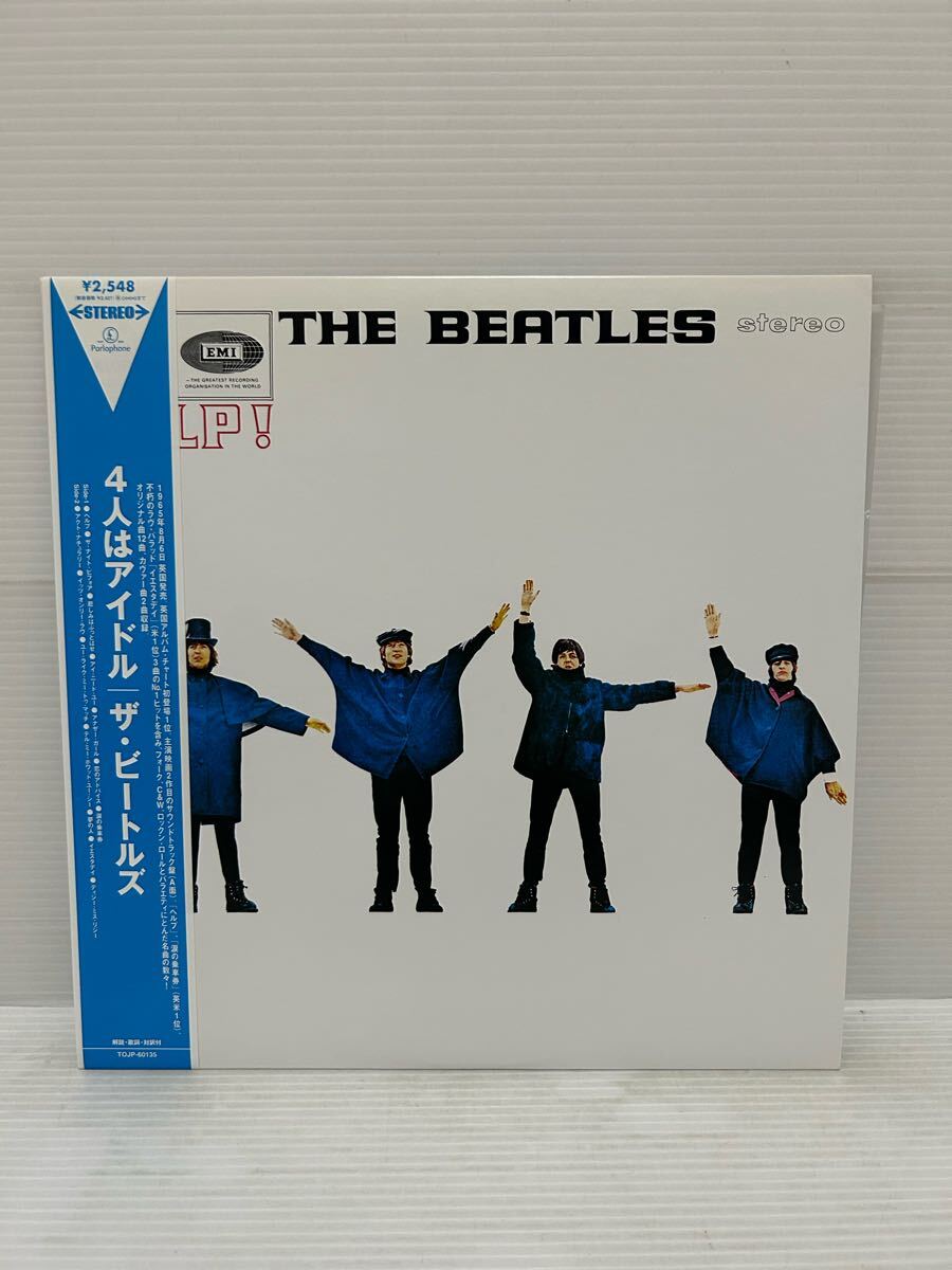 ◇M176◇ LP レコード 美盤 The Beatles ザ・ビートルズ SONGS FROM THE FILM HELP 4人はアイドル 帯付 TOJP-60135