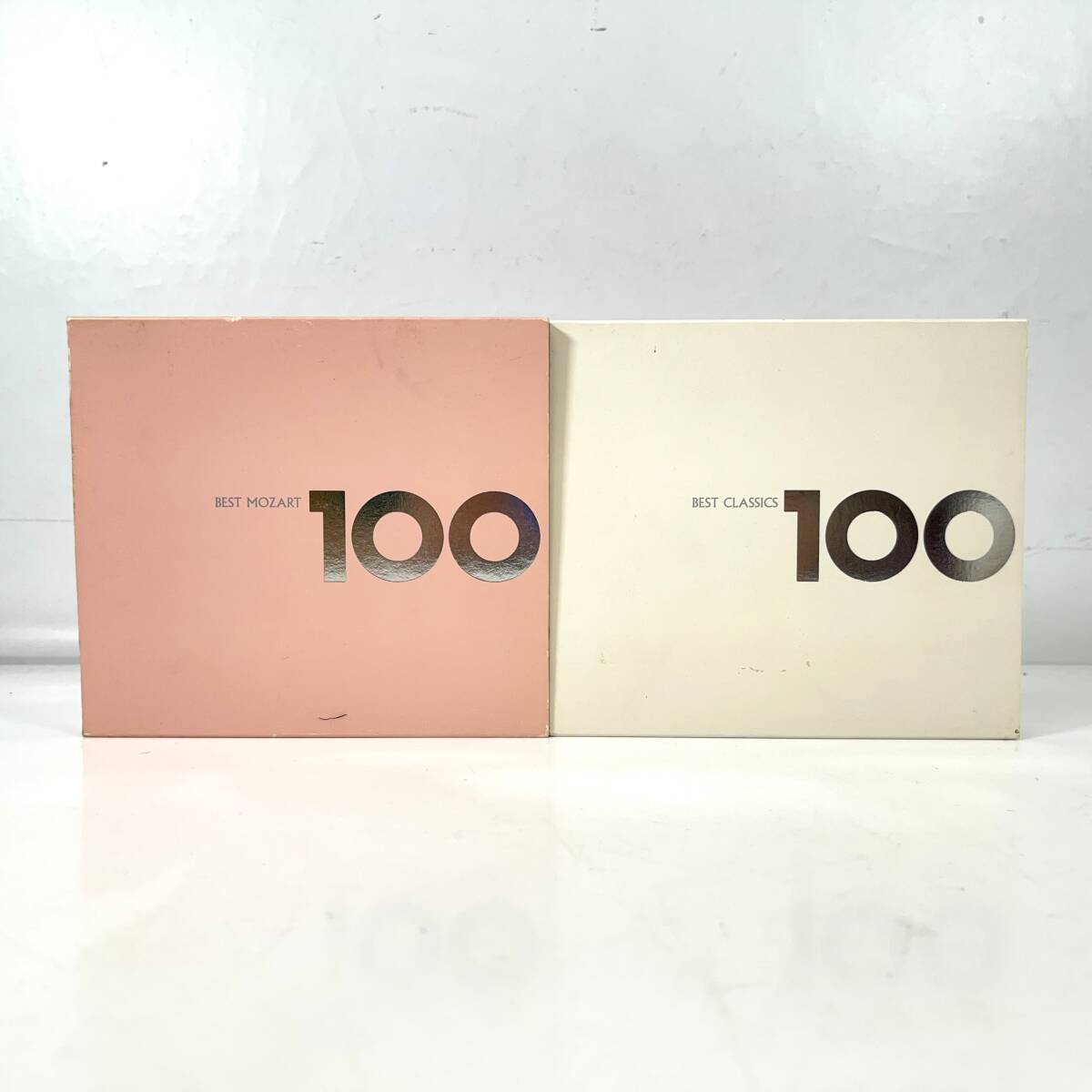 (志)【CD】BEST CLASSICS 100/BEST MOZART 100 ベストクラシック 100/ベスト・モーツァルト 100 2点セット 6枚組 計12CD (o)0727I