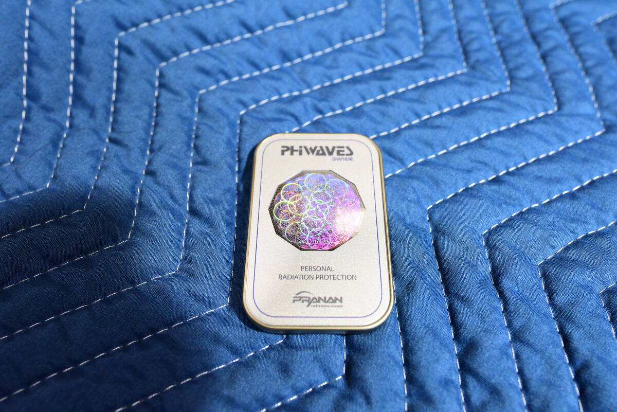 PHIWAVES GRAPHENE PRANAN スペイン プラナン 5G 電磁波対策　Wi-fi 5Gアンテナ スマホ パソコン 交通機関 RAYONEX レヨネックス　代替え