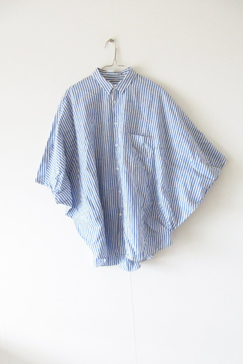 2023 journal standard luxe / ジャーナルスタンダード ラックス ブロードワッシャー ドロップシャツ F BLUE / ブラウス