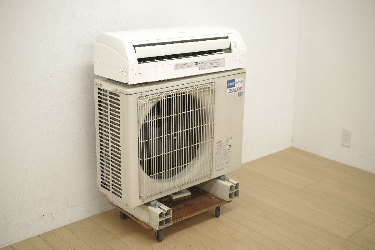 三菱 2021年製 2馬力 壁掛け パッケージエアコン 8坪～13坪 単相200V リモコン付 クリーニング済 内機:PK-RP50KA16 外機:PUZ-ERMP50KA10