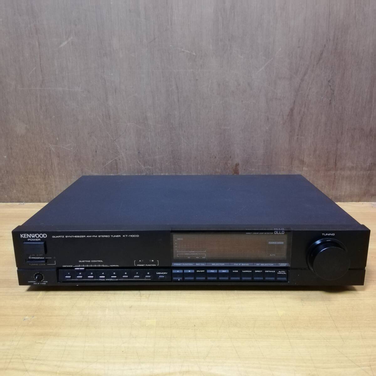 KENWOOD FM AM STEREO TUNER KT-1100D ケンウッド チューナー