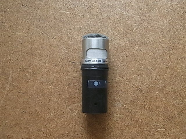 audio-technica HDワイヤレスシリーズ用　AEW-T3300などに　コンデンサー型マイクロホンユニット　AEW-C5400　送料410円　中古良品