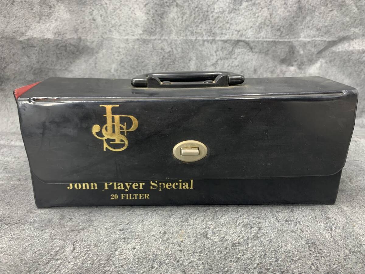 【 昭和レトロ JPS John Player Special カセットケース 】カセット ボックス ケース 音楽