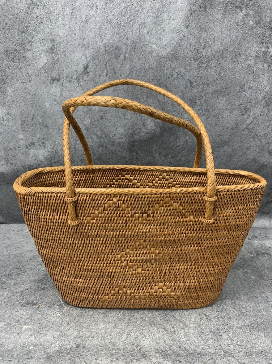 【 かごバッグ 】民族 かご 収納 バスケット 