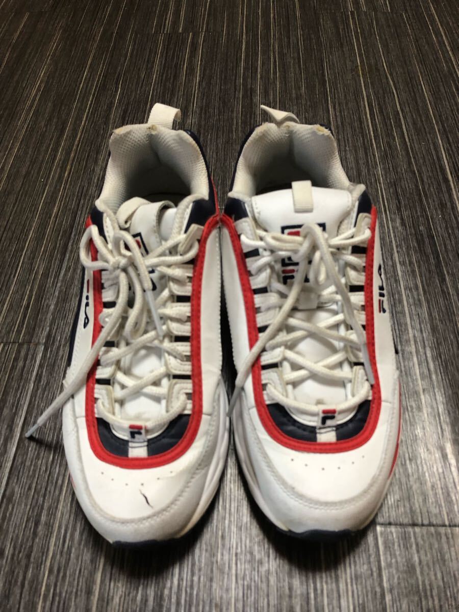 FILA フィラ　UFW19036 DISRUPTOR 厚底スニーカー　25cm US7