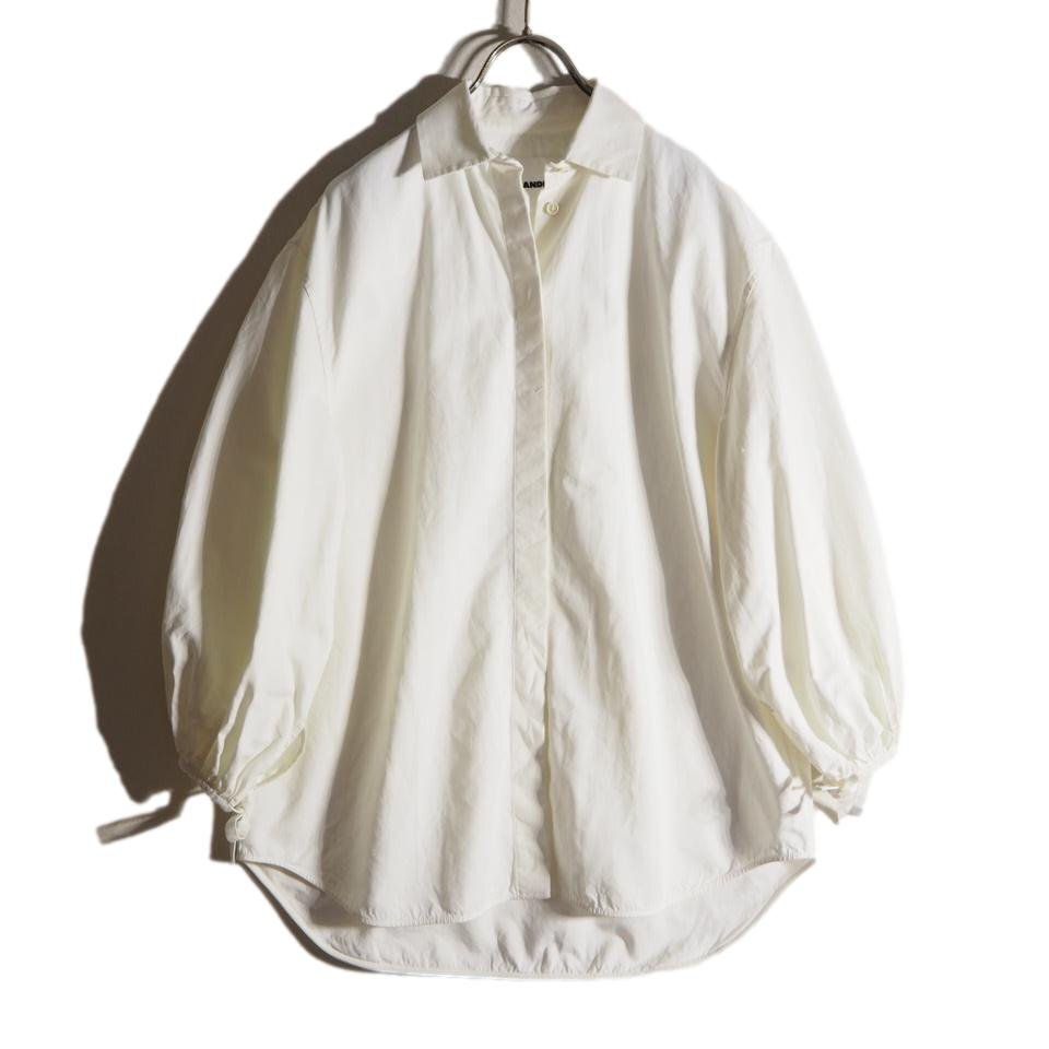 K1402f12　▼JIL SANDER ジルサンダー▼　JSPR601305 オーバーサイズ コットンシャツ ホワイト 32 / 白 レディース シャツ 春夏
