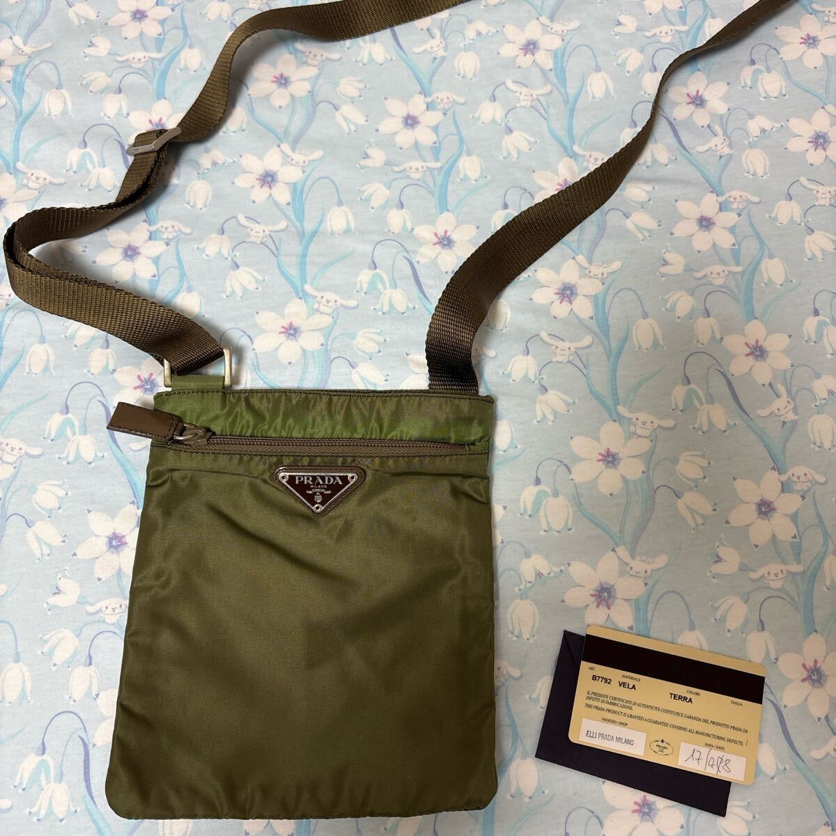プラダ PRADA ポシェット サコッシュ ショルダーバッグ ポーチ B7792