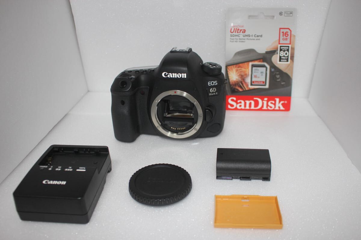 デジタル一眼レフカメラ　Canon EOS 6D Mark II