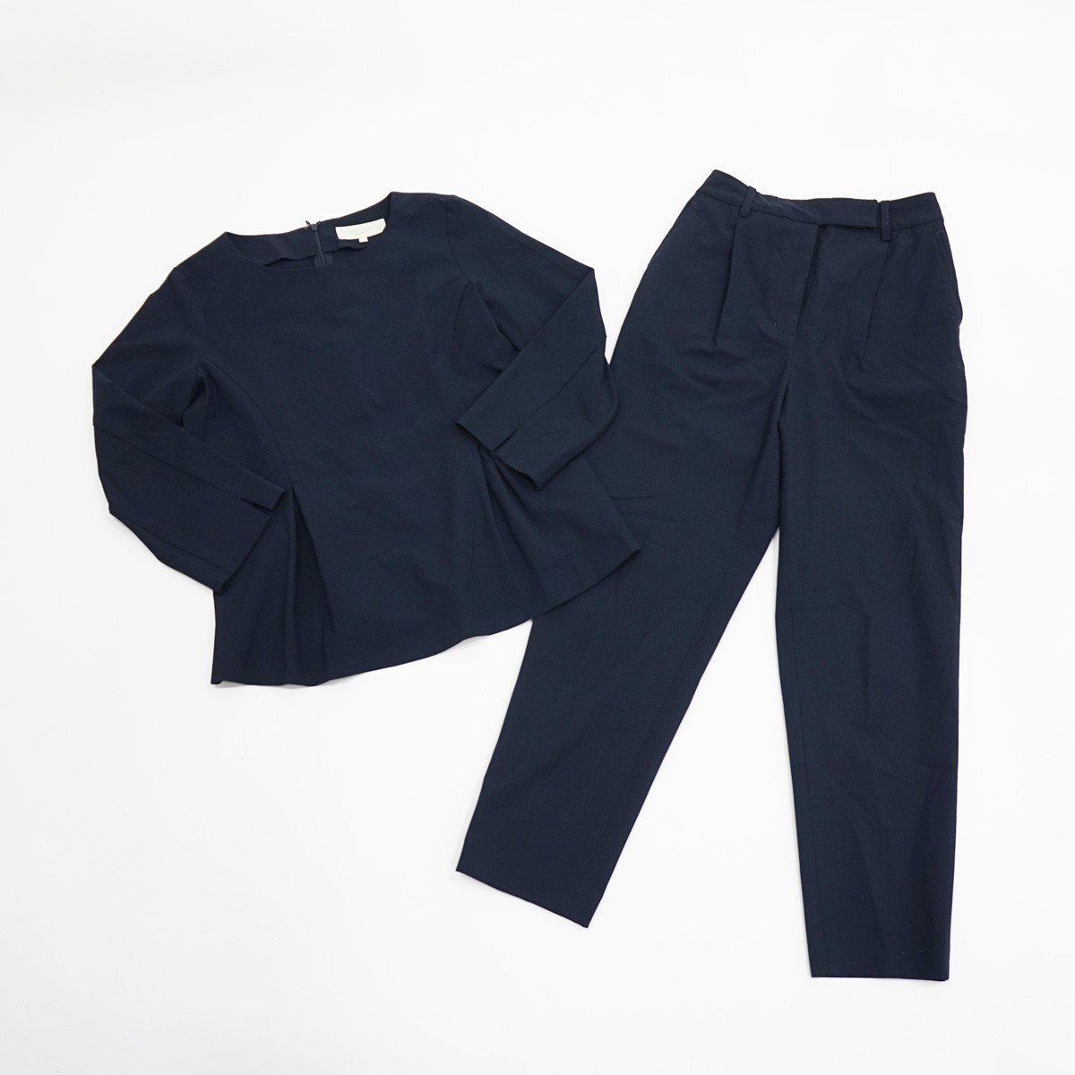 ◇【B：MING by BEAMS ビーミングバイビームス】セットアップ ネイビー S/XS