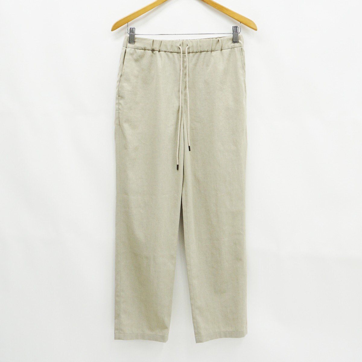 ◇【FRAMeWORK フレームワーク】2022 イージードロストパンツ ベージュ 36