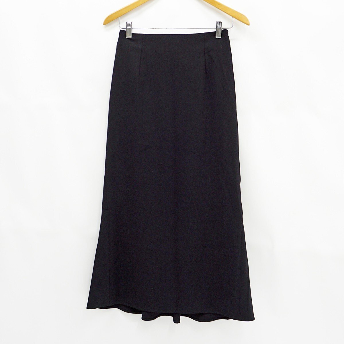 ◇美品【GALLARDAGALANTE ガリャルダガランテ】バックフレアスカート ブラック 0