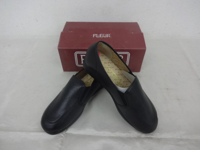 ◆新品◆広木工業◆フルパールシューズ◆黒◆23.5ｃｍEEE◆9