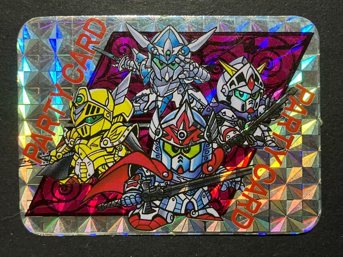 SDガンダムガンダム外伝 カードダス パーティーカード キラカード レトロ PPカード カードダスハーフ プリズム カードゲーム ★希少レア