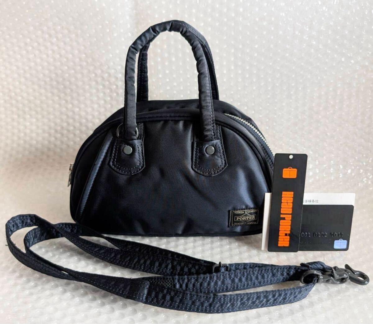 美品 HEAD PORTER TANKER ヘッドポーター ボストンバッグ ショルダーバッグ ネイビー タンカー