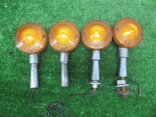 A7H29 ヤマハ 純正 ウインカーセット ベース 当時物 TX500 SR400 RD250 RD350 GX250 GX400 E BHN