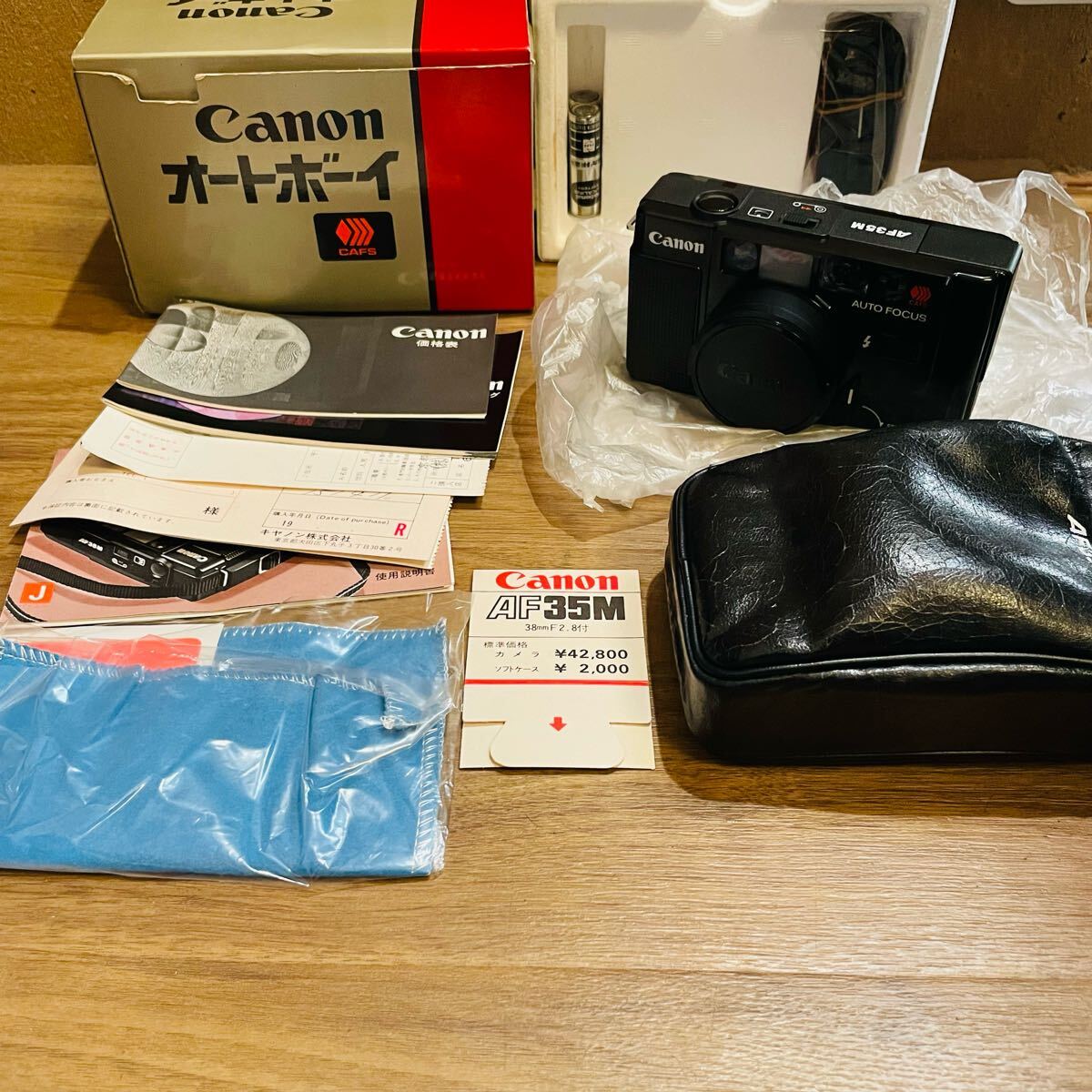 ほぼ未使用 Canon/キャノン オートボーイ AF35M Auto Focus コンパクトフィルムカメラ カメラ本体