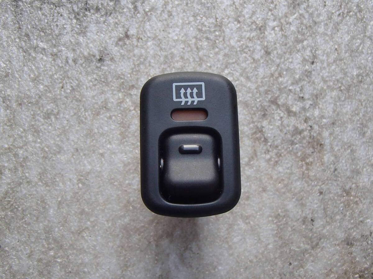 Q72 ダイハツ テリオスキッド 純正 デフォッガー スイッチ 中古 デフロスター J111 J131 EF-DET EF-DEM DAIHATSU Terios Kid ターボ 4WD FR
