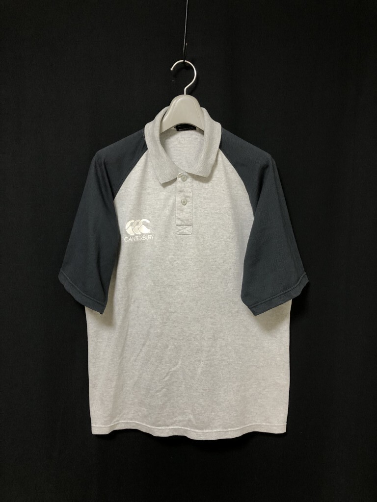 ◆CANTERBURY カンタベリー ラガーシャツ ポロシャツ　XL
