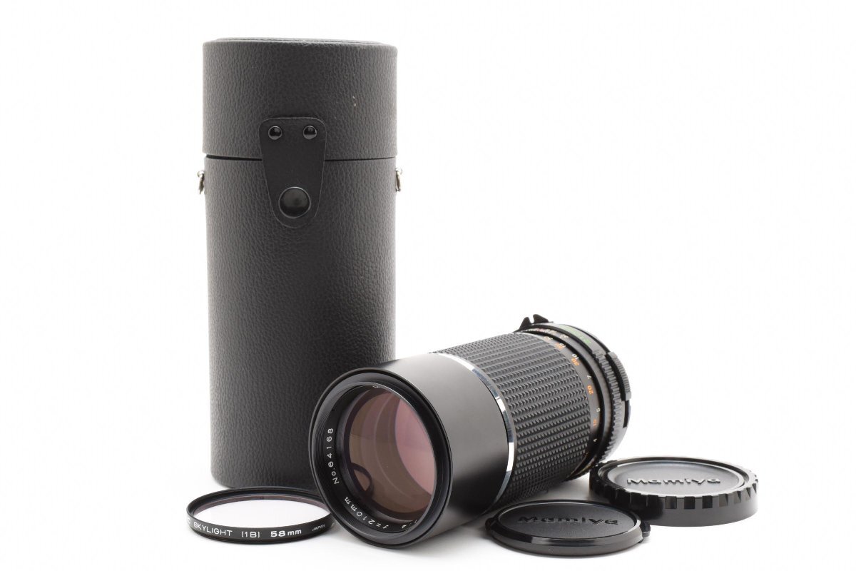 ◇◆ ほぼ新品 マミヤ Mamiya セコール Sekor C 210mm f/4 N 中判 レンズ 645 1000s Super Pro TL 動作確認済 1963 ◆◇