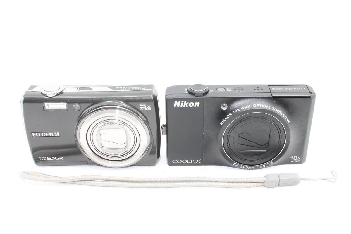 20250614KNA-11※FUJIFILM FinePix F200 EXR ブラック※Nikon COOLPIX (クールピクス) S8000 