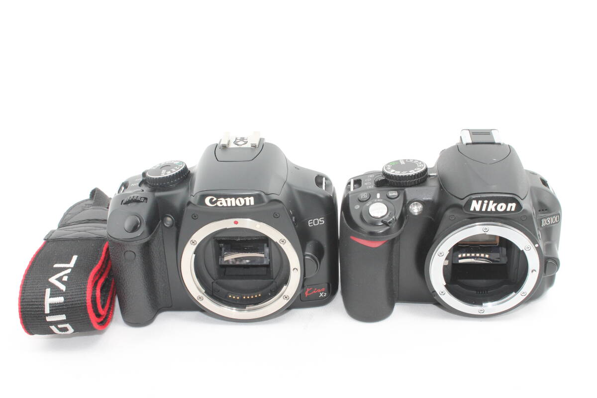 20250614KNA-21※Canon EOS Kiss X2 ボディ ※Nikon D3100 ボディ D3100