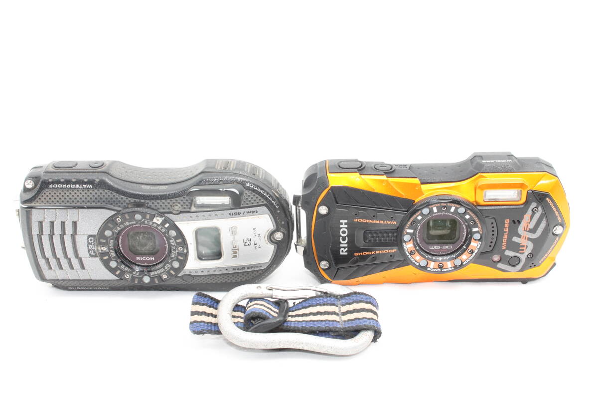20250614KNA-23※RICOH 防水デジタルカメラ RICOH WG-30W※RICOH 防水デジタルカメラ WG-5GPS 