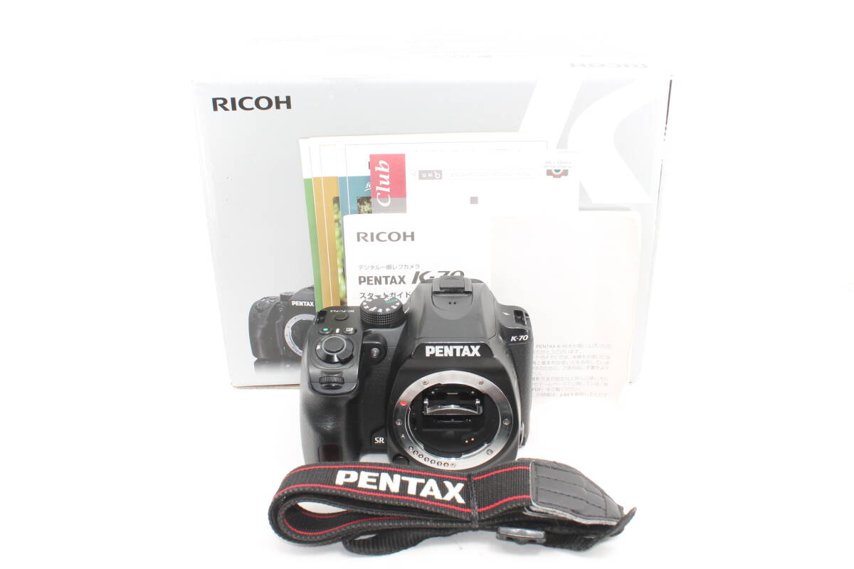 20250614KNA-26　PENTAX K-70 ボディ ブラック