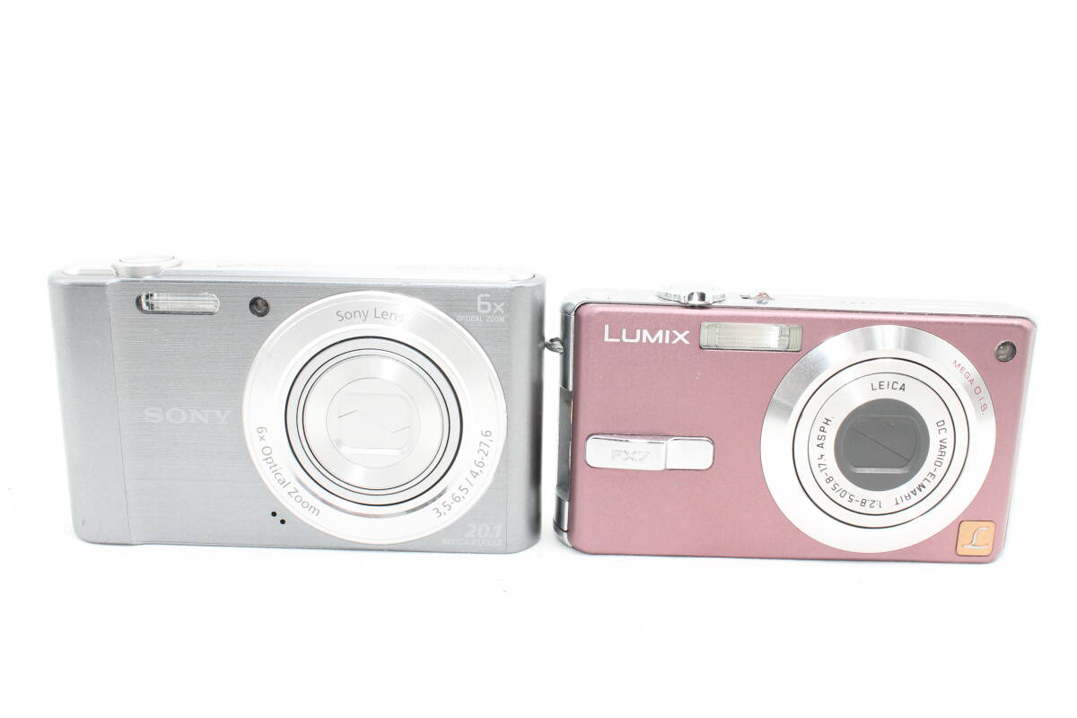 【20250705KNB-14】SONY Cyber-shot W810　パナソニック LUMIX FX7