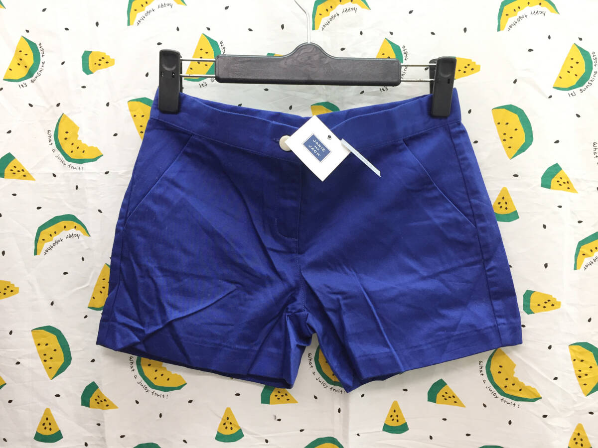 *。o♪新品未使用品【JANIE AND JACKジャニーアンドジャック】子供用 シンプルショートパンツ*12