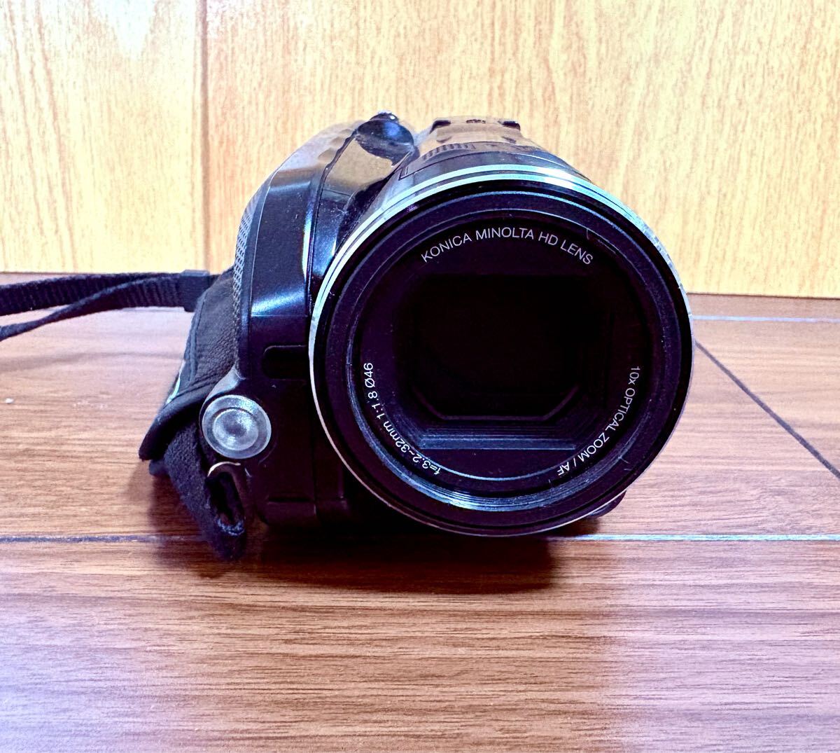 JVCケンウッド Victor ビデオカメラ GZ-HD3 Black ハイビジョンハードディスクムービー 本体とバッテリーのセット 動作確認済み ジャンク