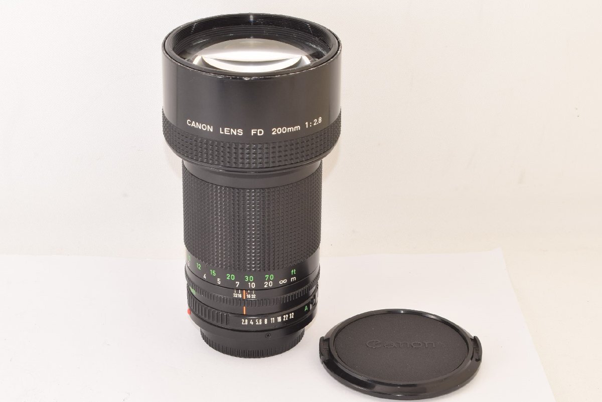 Canon キャノン New FD 200mm F2.8 IF 後期型 J2507048