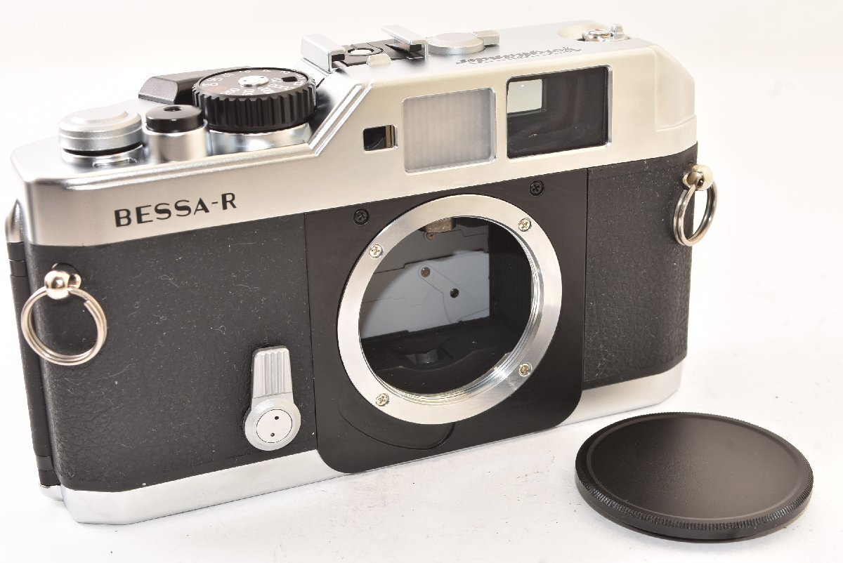 ★美品★ Voigtlander フォクトレンダー BESSA-R ボディ シルバー レンジファインダーカメラ 2507131