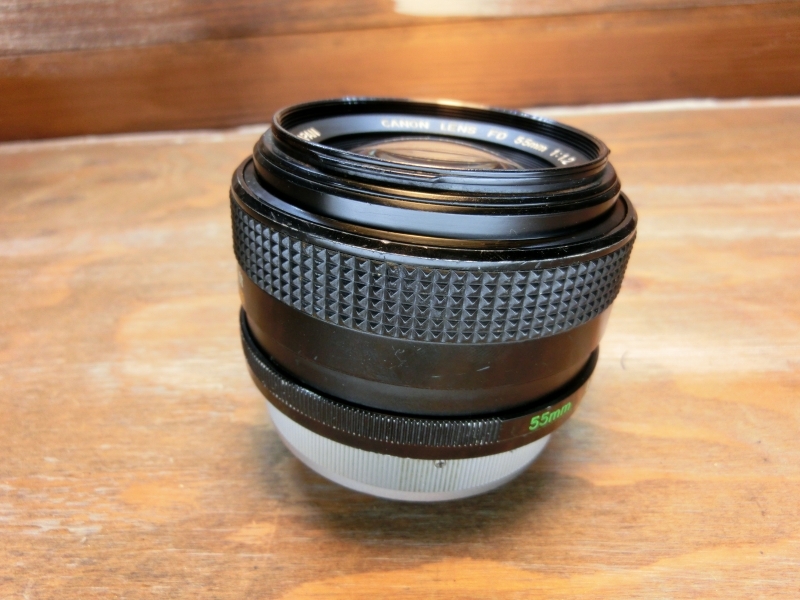 7484 良品 キヤノン CANON FD 55mm 1.2 S.S.C