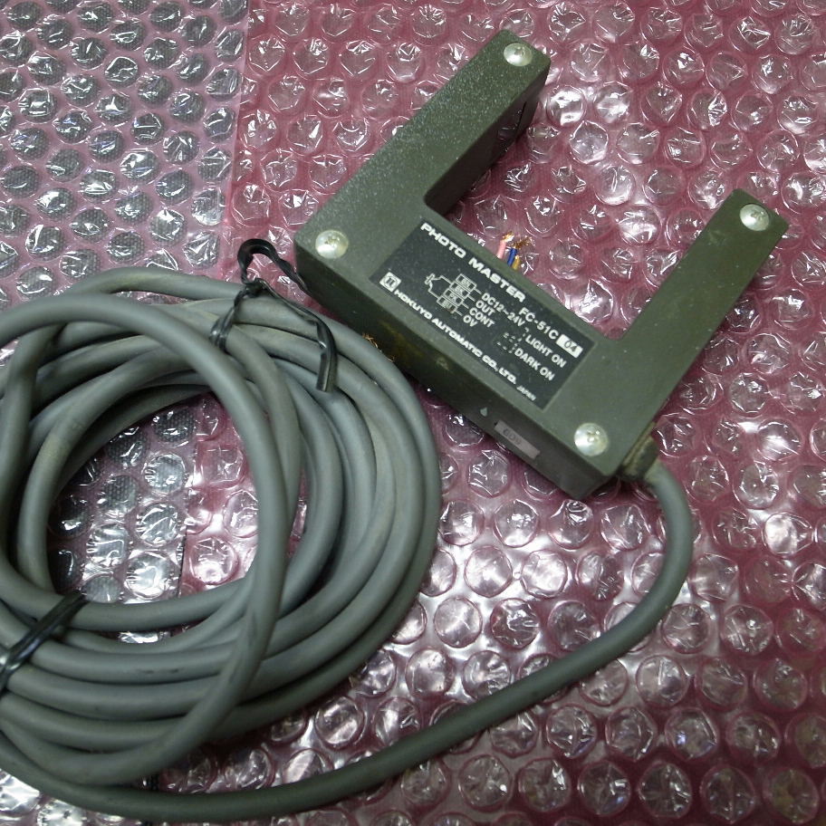 HOKUYO 馬蹄型 溝形光電センサ FC-51C-04 中古品