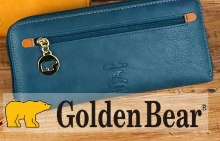 送料無料！GoldenBear/ゴールデンベア/ラウンドファスナー長財布/未使用品拍卖