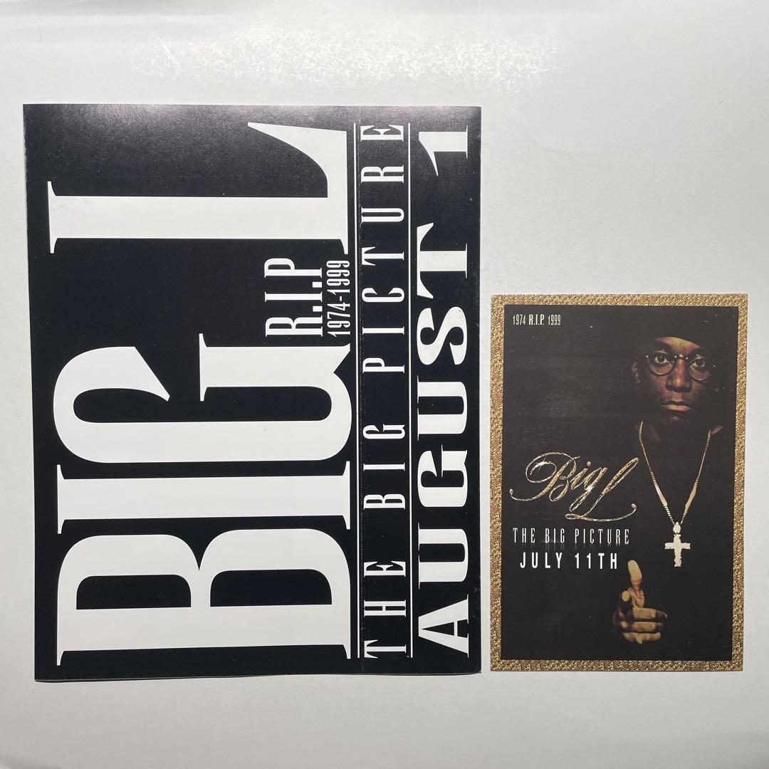 プロモ ステッカー 2枚セット Big L / The Big Picture / DITC Hip Hop lord finesse showbiz dj premier gang starr lifestylez