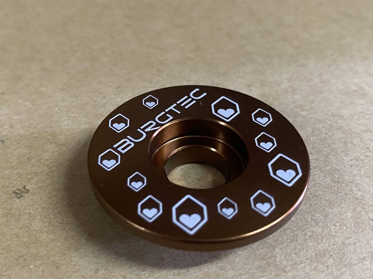 BURGTEC　バーグテック　Top Cap　ブロンズ　新品未使用　カスタム