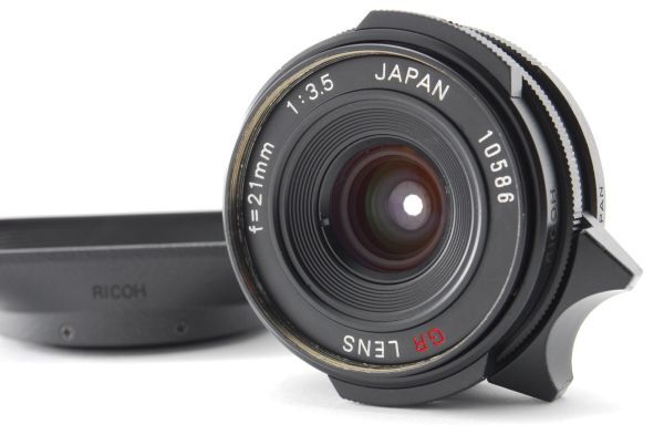 Black [B V.Good] RICOH GR 21mm f/3.5 Lens for Leica L39 Screw From JAPAN 9628