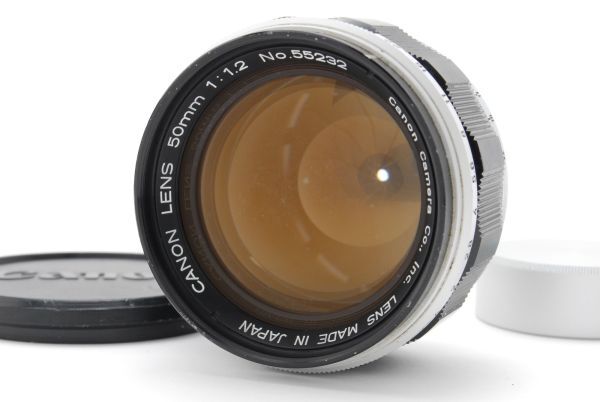 [C Normal] Canon 50mm f/1.2 MF Rangefinder Lens for Leica L39 Screw JAPAN 9642