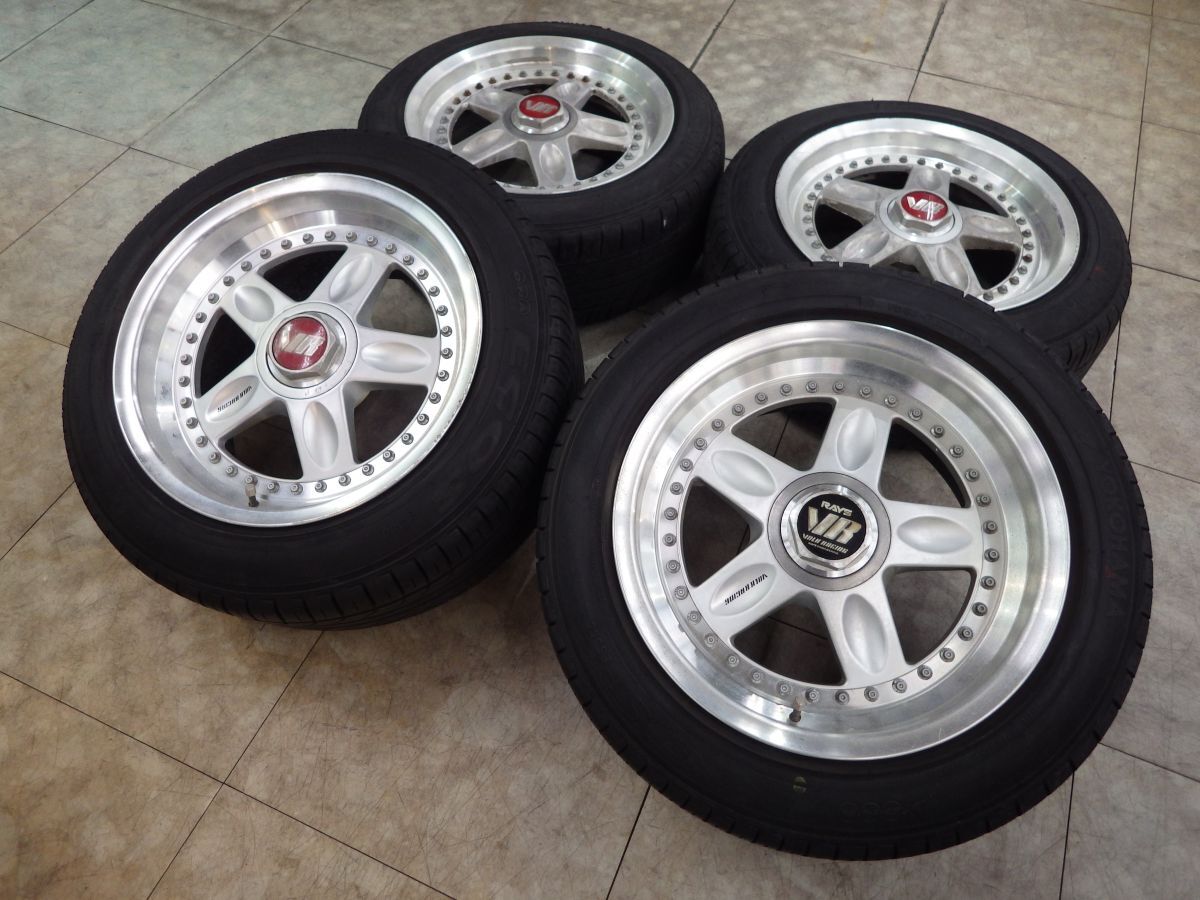 M 送料無料 当時物 絶版品 鍛造 RAYS Volk Racing GR-C 16インチ 5H114.3 8J+25 9J+38 205/55R16 225/50R16 RX-7 FC3S スカイラインGTR