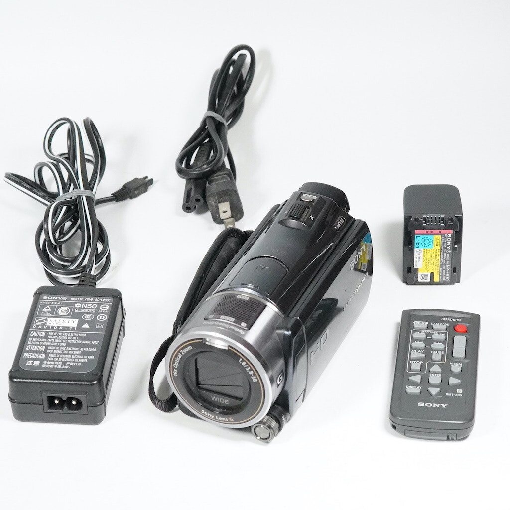 SONY ソニー HDR-CX550V ブラック 動作OK 返金保証 /2027