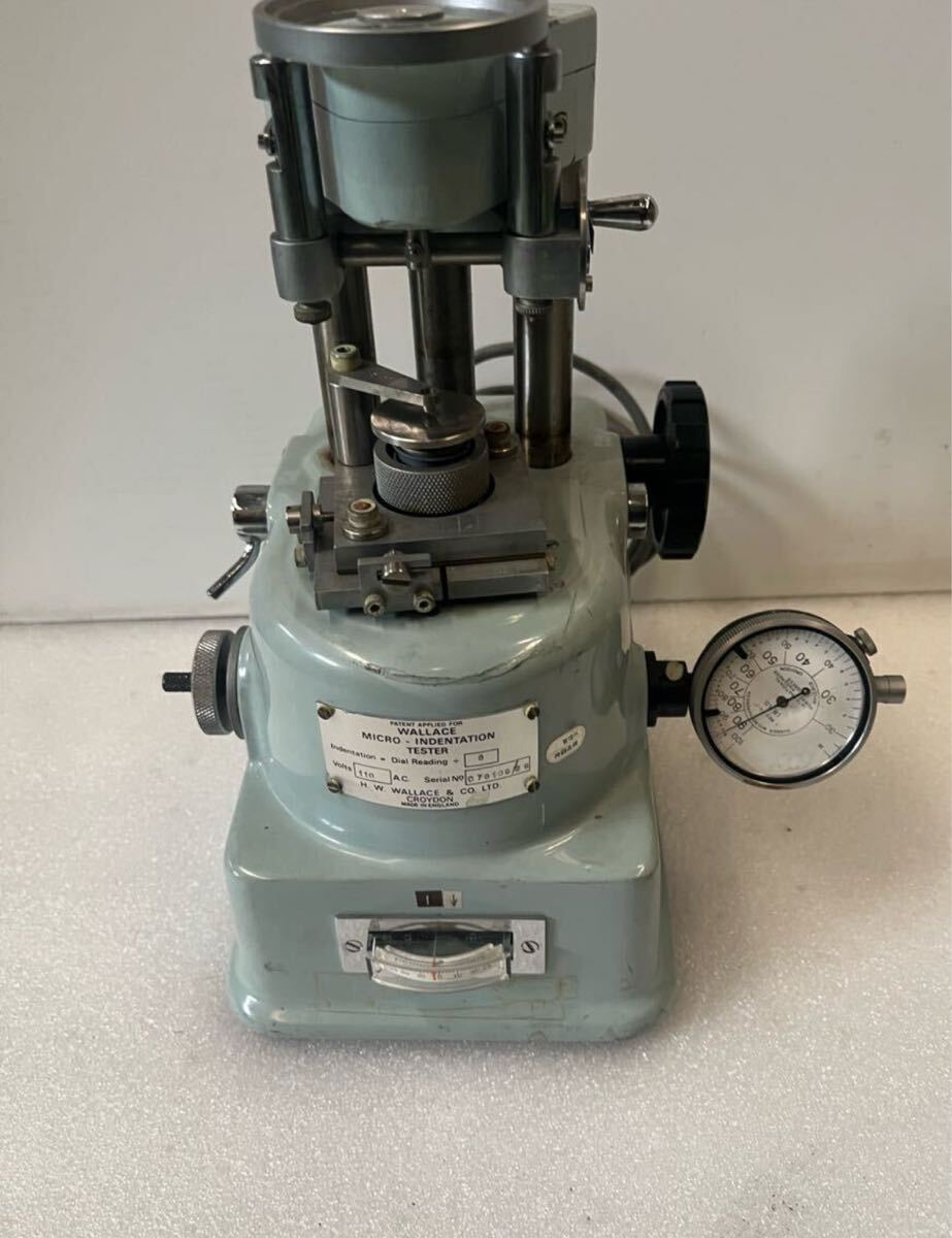 ★現状品★ウォレス wallace micro indentation 硬度計